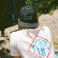 NYLON BALL CAP - STACKED MAP