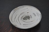 十河隆史 T-pottery | 粉引刷毛目７寸平皿