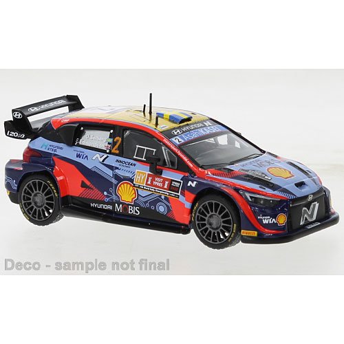 Hyundai i20 N WRC Rally1 ミニカー・車