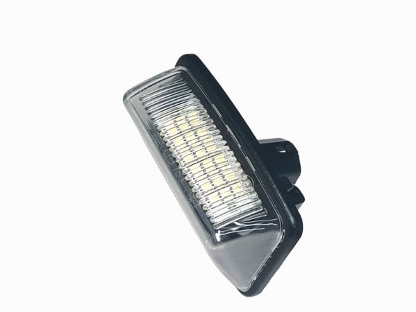 トヨタ専用 ナンバー灯18連LEDユニット 左右２個セット 点灯カラー：ホワイト アルファード（10系）【2685-1】 - Mファクトリー　 明かり屋（あかりや）LEDショップ