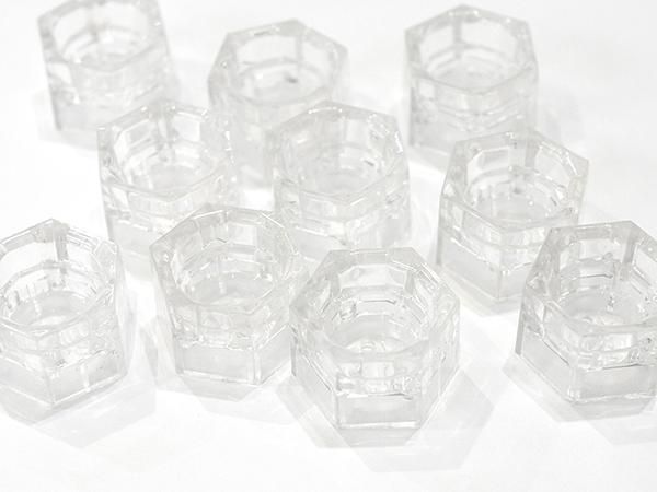6角型 クリアリフレクター 1ピース 砲弾・FLUX兼用 LED加工用! 1個【1015】 Mファクトリー 明かり屋(あかりや)LEDショップ 6角型メッキリフレクター 1ピース 砲弾・FLUX兼用 LED加工用1個