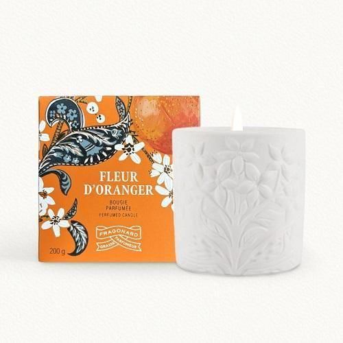 フルールドランジェ | 陶器キャンドル - フランスコスメ香水専門