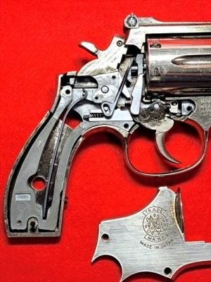 中古】 コクサイ S＆W M19 2.5インチ モデルガン(ABS