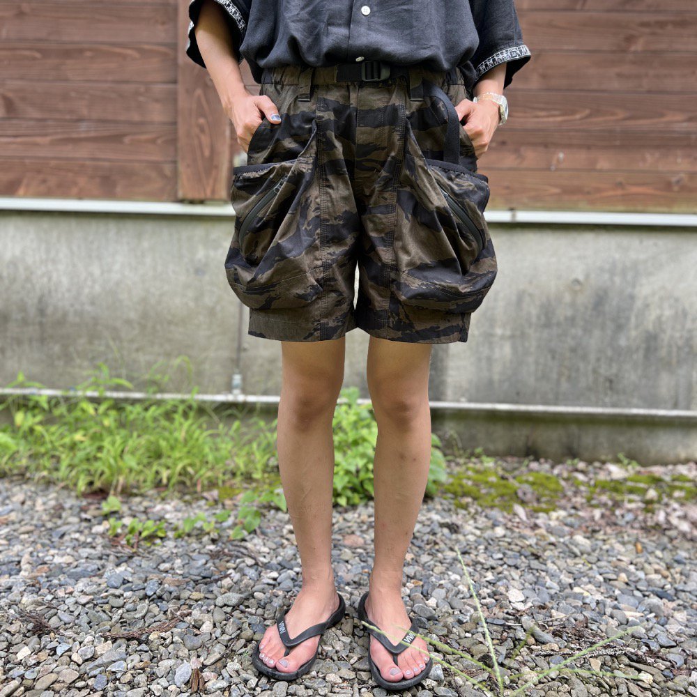 TROVE x 岡部文彦 / BIG POCKET SHORTS Ver:14 ( TYPE EASY ACTIVE ) / TIGER CAMO -  HOMECENTER VALLICANS