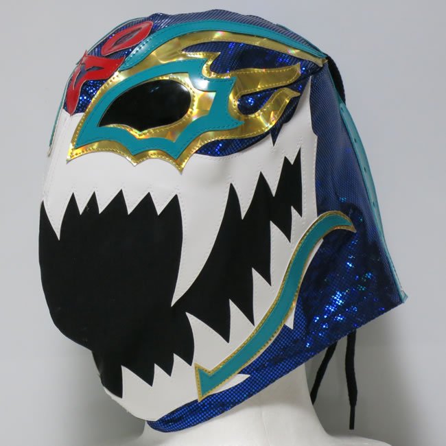 試合用マスク ティタン ローランド製 スパンコール 新日本プロレス-