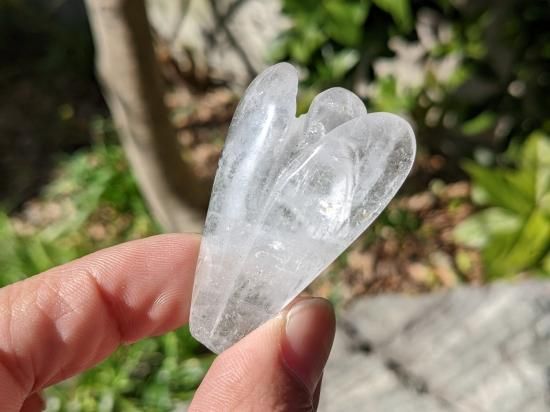 癒やしと愛のエンジェル～♪ ブラジル産『天然・水晶』 天使