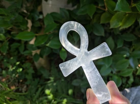 アンク | エジプト十字 | 水晶カービング - 湘南∞逗子