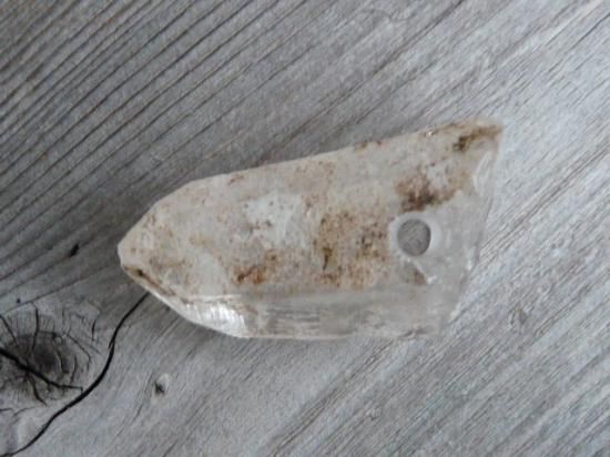 山梨県甲府市黒平水晶峠バッタリ鉱山産水晶』原石 約