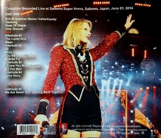 TAYLOR SWIFT 「ONE NIGHT STAND - Live At Super Arena -」 - Blueyez