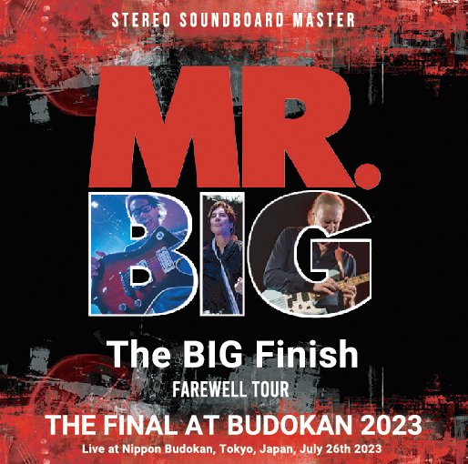 MR. BIG 「THE FINAL AT BUDOKAN 2023」 - Blueyez records
