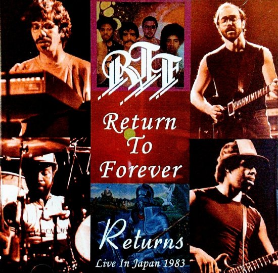Return To Forever 「Returns Live In Japan 1983」 - Blueyez records