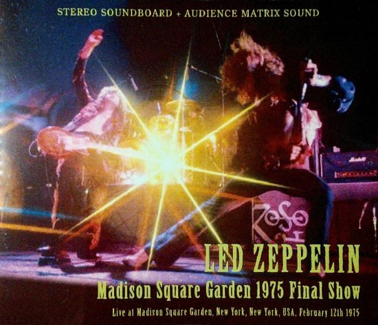 Led Zeppelin 「Madison Square Garden 1975 Final Show」 - Blueyez records