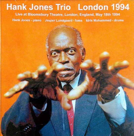 Hank Jones Trio 「London 1994」 - Blueyez records