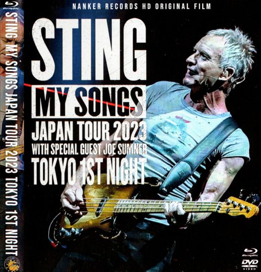 STING 「MY SONGS JAPAN TOUR 2023 TOKYO 1ST NIGHT」 - Blueyez records