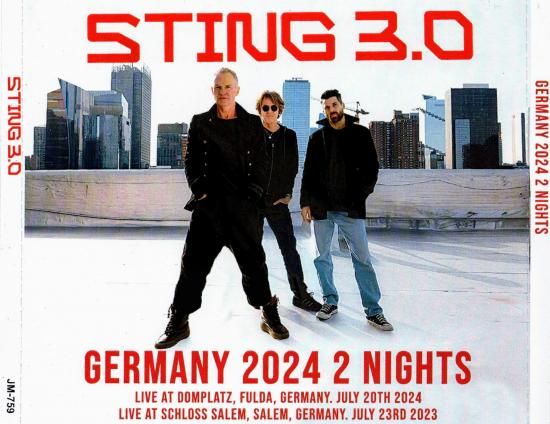 STING 「3.0 TOUR IN GERMANY 2024 2 NIGHTS」 - Blueyez records