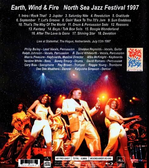 Earth, Wind & Fire 「North Sea Jazz Festival 1997