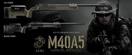 東京マルイ M40A5 O.D.ストック エアーガン | ボルトアクション