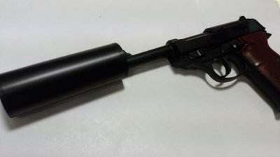 モデルガン用 OKiller サイレンサー サプレッサー M14正ネジ マルシン