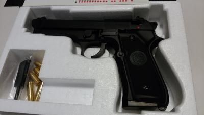 タナカ モデルガン BERETTA M9 黒 ARMED FORCES EVOLUTION