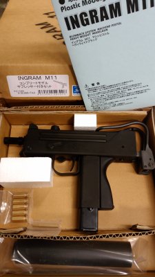 マイズファクトリー CAWグループ INGRAM M11 イングラム コンプリート サプレッサー付 発火式 MGCリバイバル モデルガン- モデルガンショップ  チトセ浜松