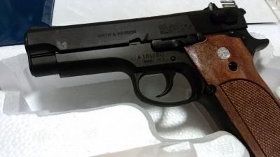 マルシン S&W M39 PFCブローバック 発火式 HW モデルガン 完成品 