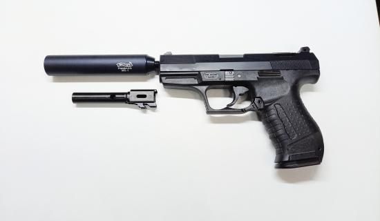 マルゼン Walther ワルサーP99 ブローバック用 メタルアウターバレル