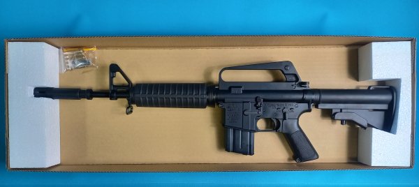 マルシン モデルガン Colt XM177E2 マットブラック仕上げ 黒 アルミ ...