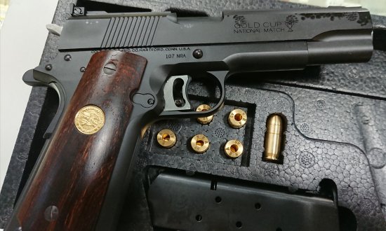 MULE CAW モデルガン ナショナルマッチ NRA記念モデル ガバメント 発火