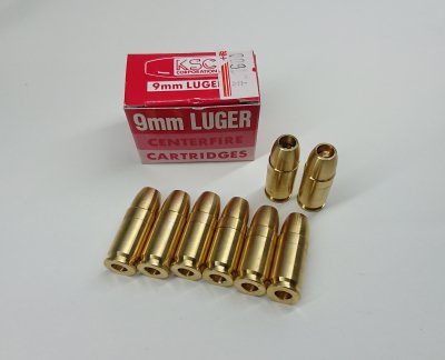 ☆KSC 9mmLUGER 9ミリルガー 発火カートリッジ モデルガン用 M93R/M9