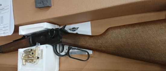 UMAREX ウマレックス ウィンチェスター M1894 CO2 BK 黒 ライブカート式 ガスブローバック ガスガン レバーアクションライフル-  モデルガンショップ チトセ