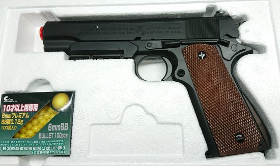 クラウンモデル スライドストップ ガバメント 1911A1 10歳以上