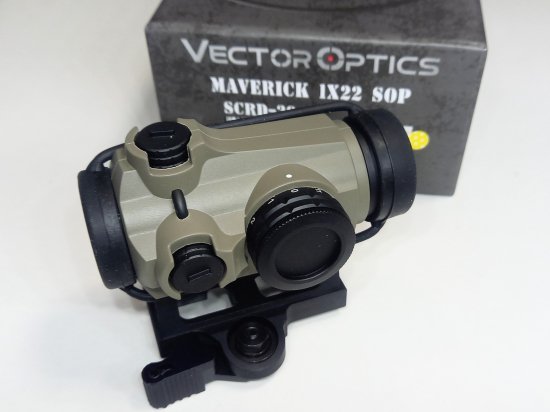 ☆ベクターVector Optics SCRD-39 Maverick 1x22 SOP Gen3 ドット