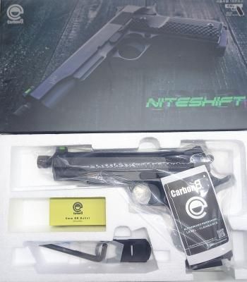 carbon8 M45DOC NITESHIFT ガスガン カーボネイト カーボン | 黒 ...