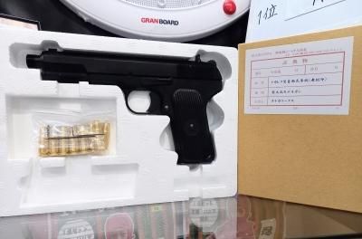 タナカ Tokarev トカレフ 黒星ヘイシン モデルガン完成品 発火式 押収