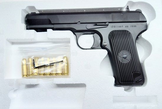 タナカ 五四式自動拳銃 HW 中国版トカレフ モデルガン完成品 発火式 