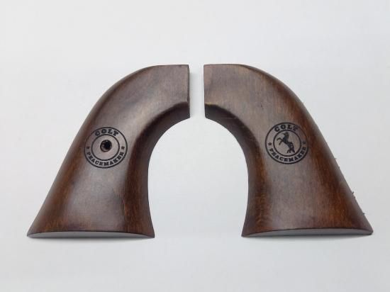 ウッドグリップ 東京マルイ SAA.45 アーティラリー 用 Colt刻印