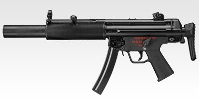 東京マルイ 次世代電動ガン MP5 SD6 FET（電子トリガー方式）3バースト搭載モデル No.34 |  サイレンサーとリトラクタブル・ストックを装備したMP5 - モデルガンショップ チトセ浜松