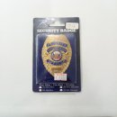 Rothco ロスコ社 ENFORCEMENTSECURITYOFFICER ゴールド POLICE 警察 レプリカ ポリスバッジ