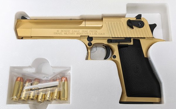 TANAKA タナカ デザートイーグル.50AE | Bright Gold Coating HW - モデルガンショップ チトセ浜松