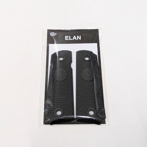 ELAN エラン純正品 | 高比重ブラック グリップ M1911 - モデルガンショップ チトセ浜松