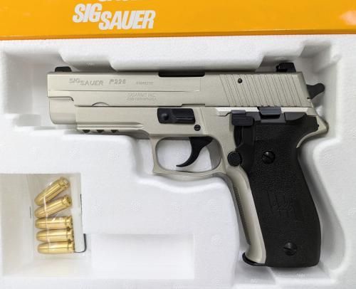 タナカ SIG SAUER P226 ウォームシルバーコーティング オール