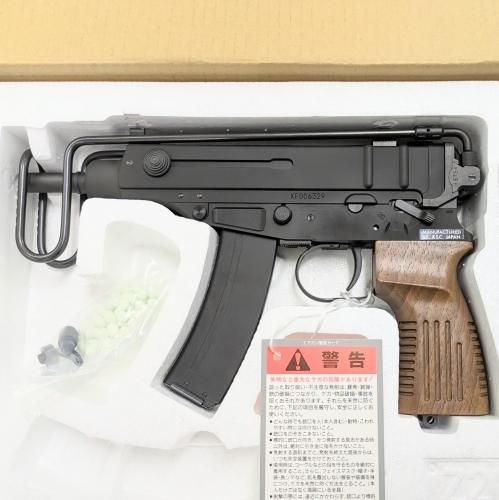 KSC Vz61ヘビーウエイト新品木製グリップ付 受注 KSC vz61 スコーピオン用ウッドグリップ製作 | aohate