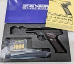 マイズファクトリー COLT WOODSMAN コルト ウッズマン ショートバレルカスタム スリムサイレンサー付き  発火式 モデルガン CAW MULE 送料