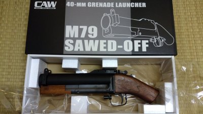 CAW M79 SAWED-OFF ソードオフ 木製ストック モスカート別 クラフト 