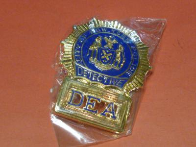ポリスバッジ NYPD DEA レプリカ