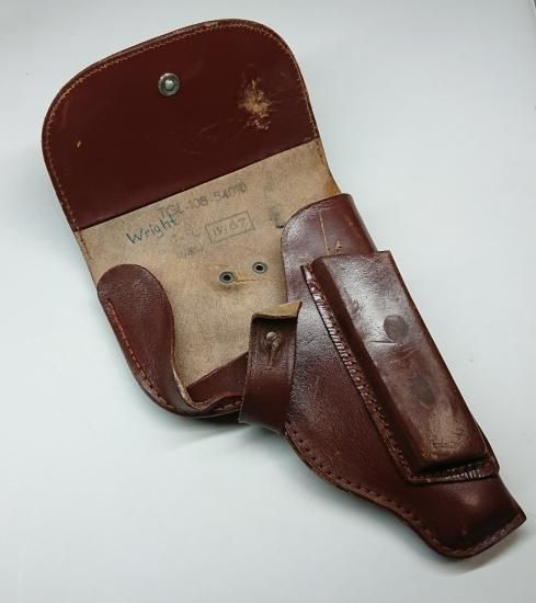 ワルサーPPK PPK/S 革ホルスター 革製 皮ケース 放出品 ヒップ