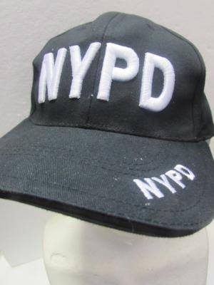 ポリスキャップ NYPD コットンキャップ 刺繍ロゴ入り ウエストルーパー