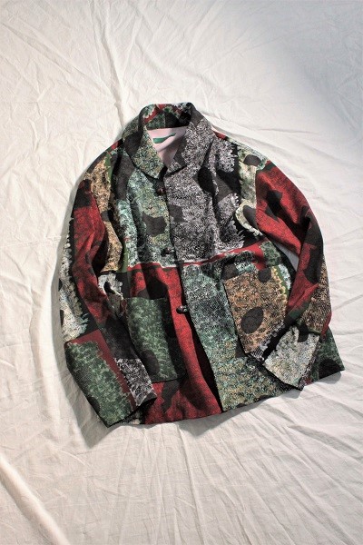 ohta 総柄シャツジャケット/tentile shawl color shirts ユニセックスの画像です