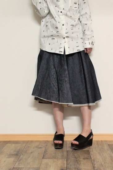 2点おまとめ TENNE handcrafted modern 4枚生地スカート ...