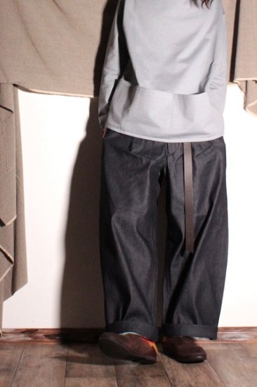ASEEDONCLOUD HW 裏起毛デニムワイドトラウザー/Wide Trousers